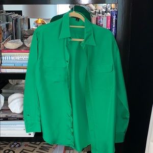 Ralph Lauren Black Label Silk Top Size 10